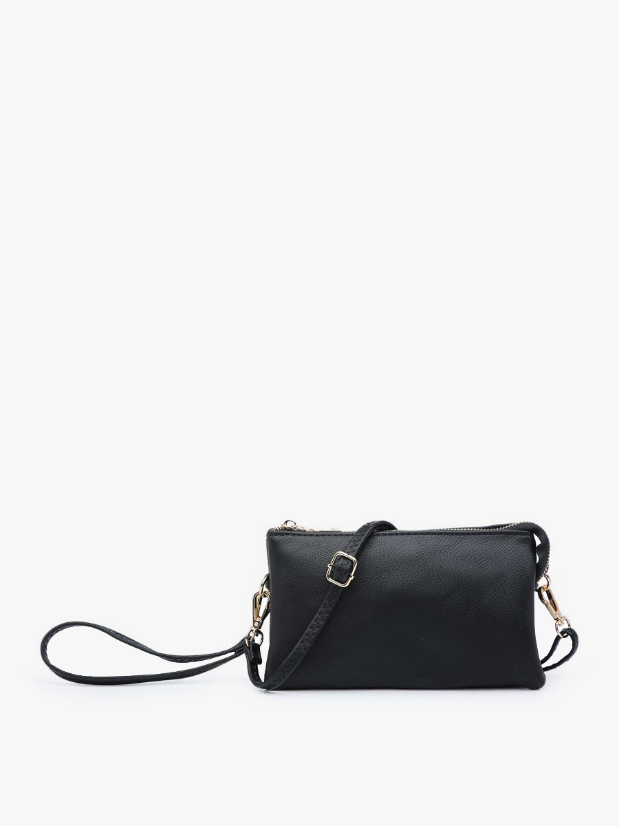 Riley Monogrammable 3 Compartment Crossbody/Wristlet | M013