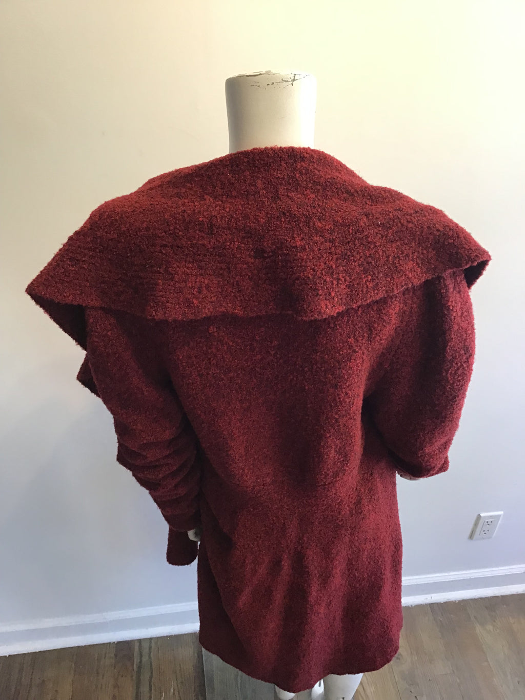 2000’s Lafayette Rust Wool Cardigan Size 10