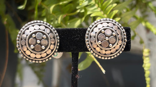 John Hardy Sterling Clip On Earrings