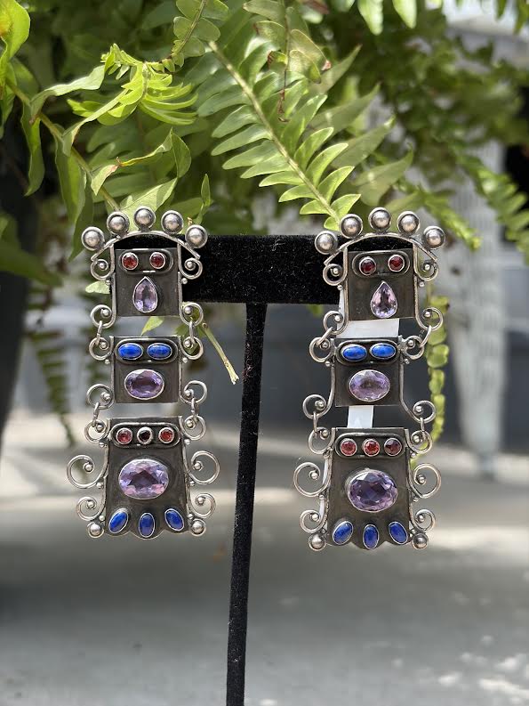 Sterling Mexican Earrings