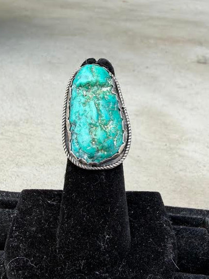Navajo Sterling & Turquoise Vintage 70s ring