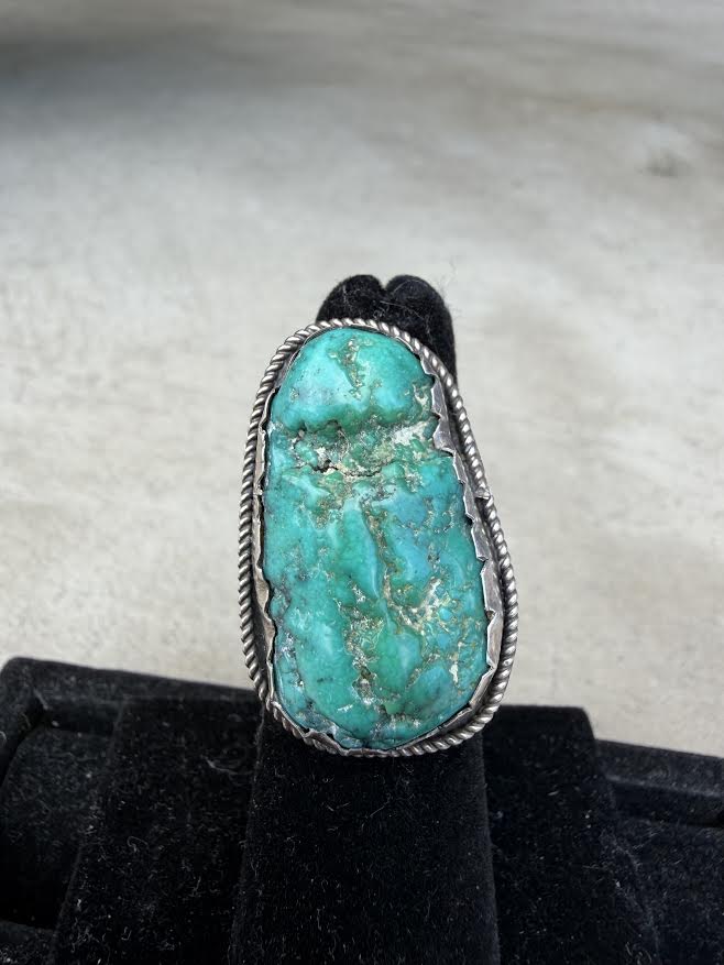 Navajo Sterling & Turquoise Vintage 70s ring