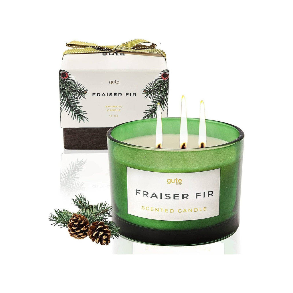 Fir 3-Wick Festive Scented Soy Candle 17oz - Holiday