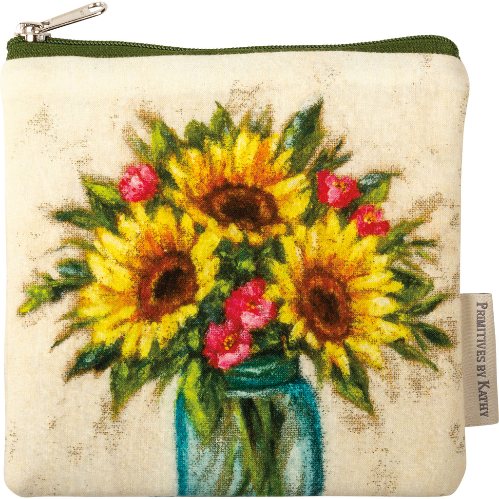 Sunflower Everything pouch