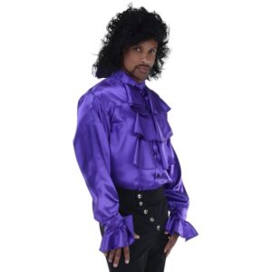 Purple Popstar Shirt Costume