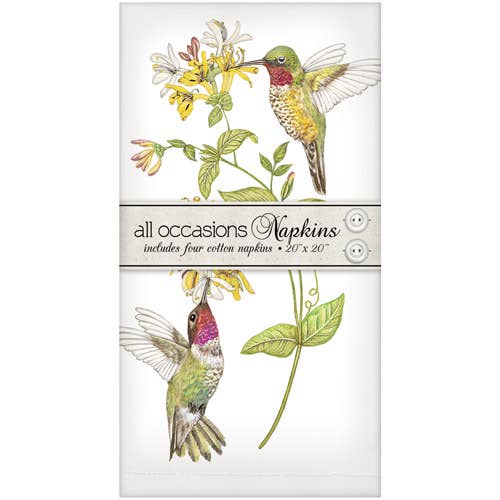 Hummingbird Honeysuckle Casual Napkins