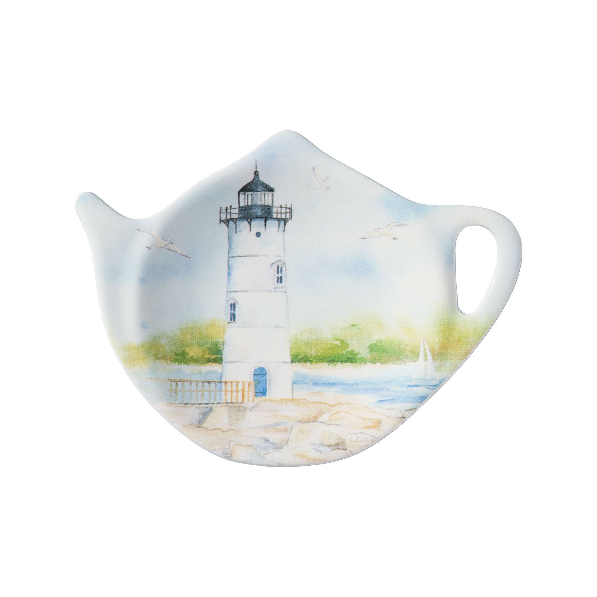 Lighthouse Melamine Tea Bag Holder (1)
