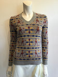 1970’s Valentino Wool Gray Sweater Size 6