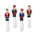 4-Piece Nutcrackers Polyresin Cheese Spreader