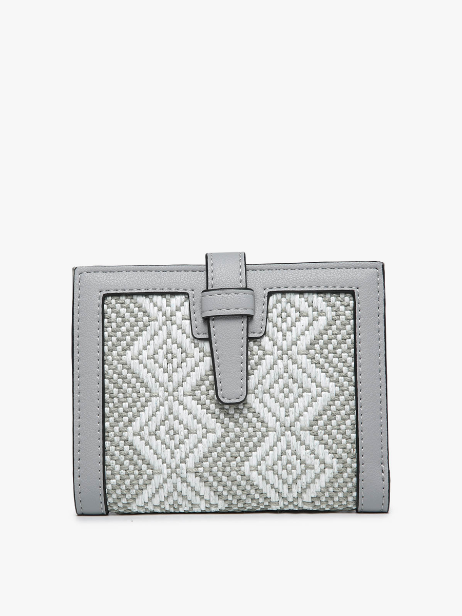 Bessie Canvas Wallet w/ Slip Closure | WL2066