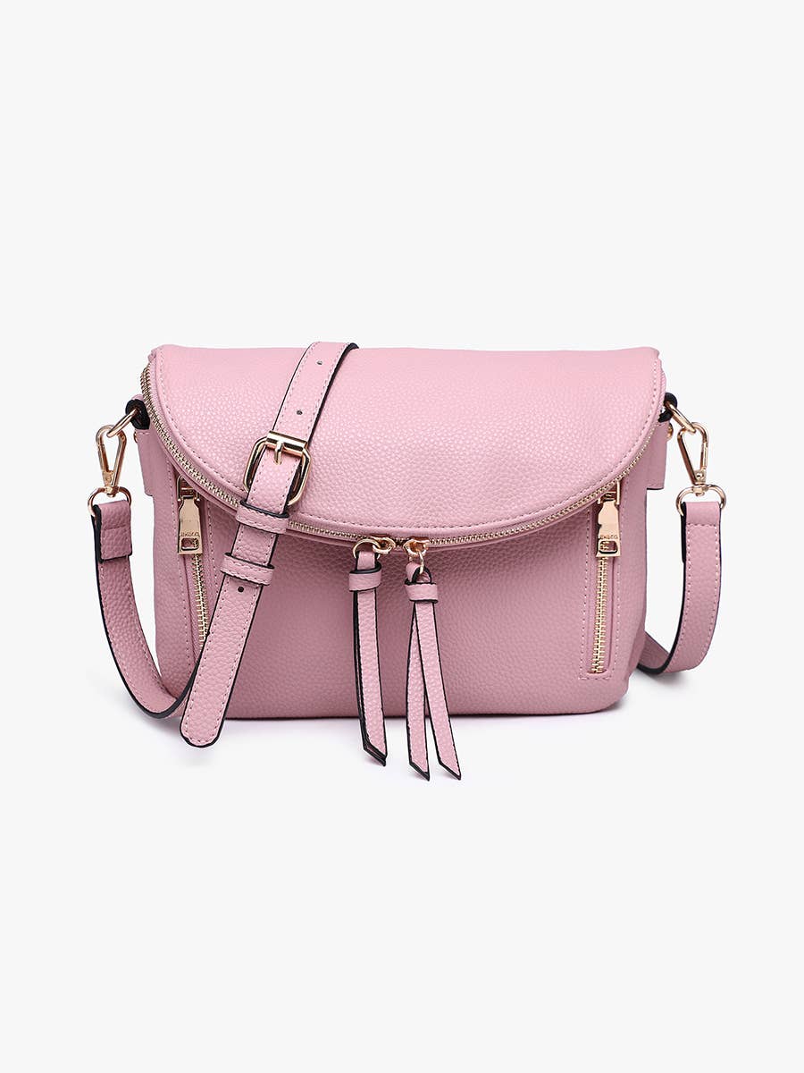 Aubree Flapover Multi-compartment Crossbody Bag | M2768