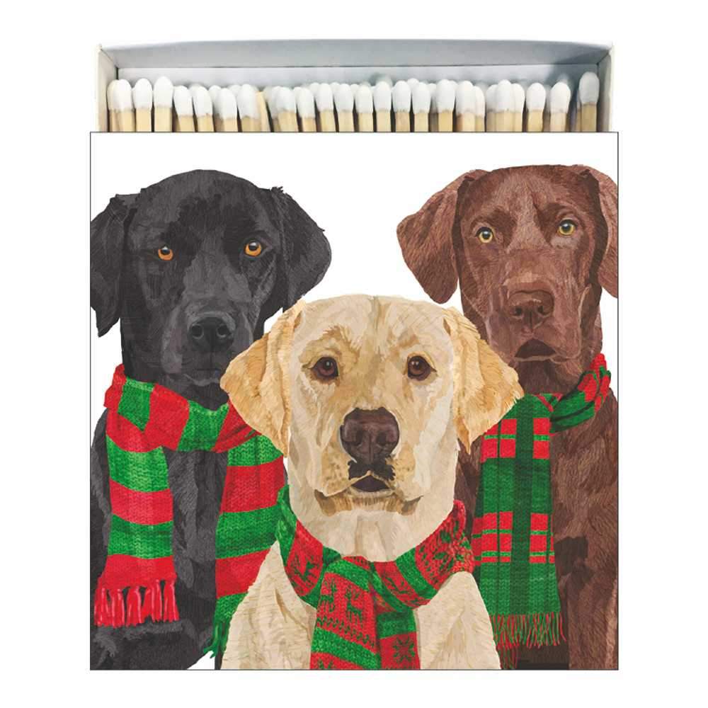 Paper Products Design Merry Labrador Square Matches