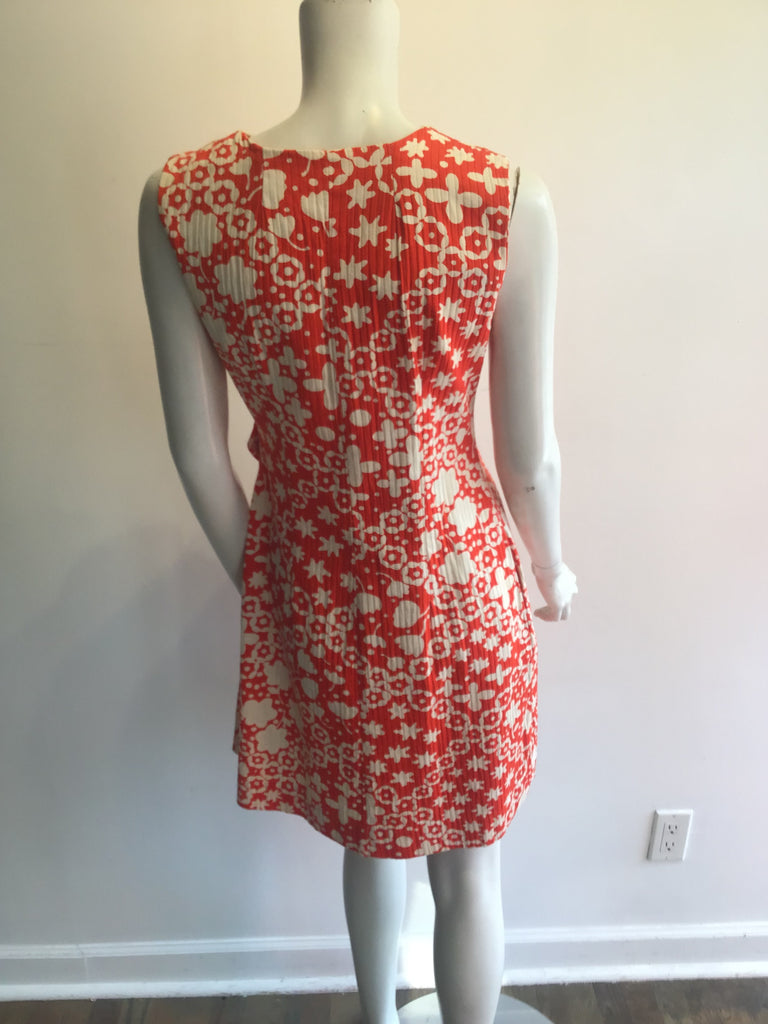 1960’s Cotton Red and White Janet Lynn Dress Size 6