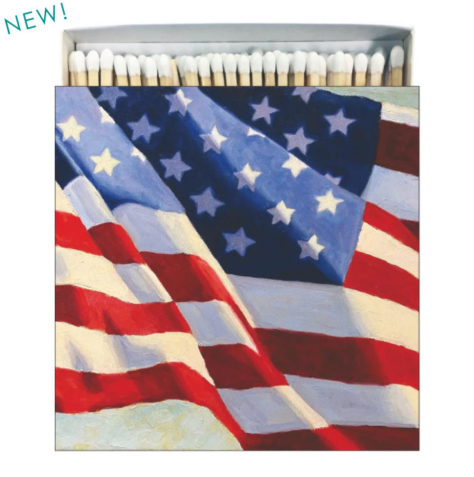 American flag old glory square matches