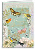 Birthday Garden Shadowbox Greeting Card