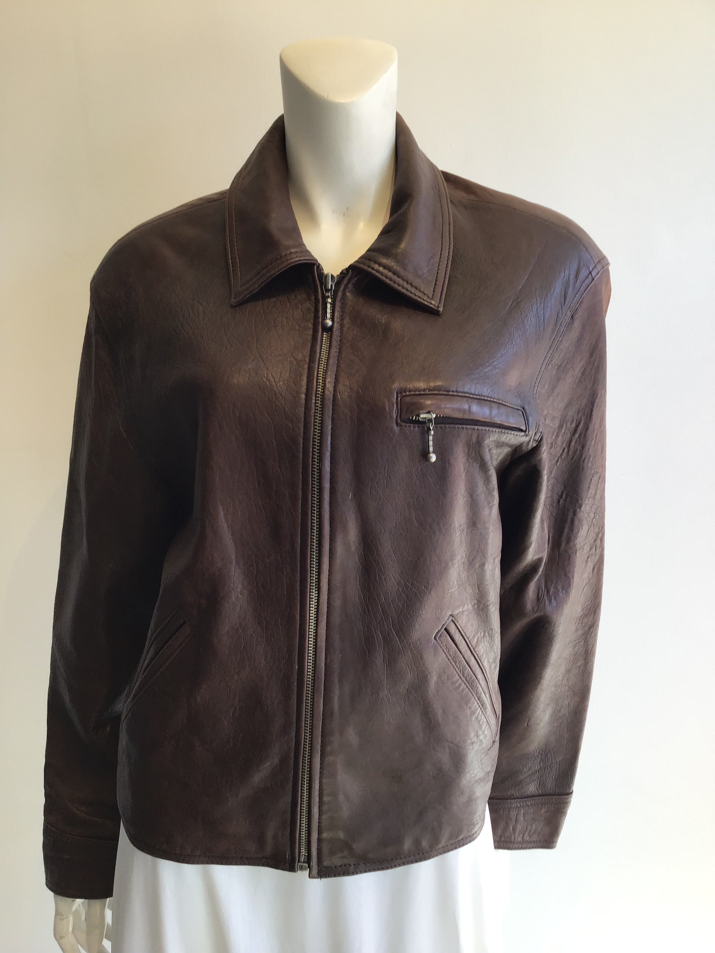 1970s Brown Suede Leather House Size 12