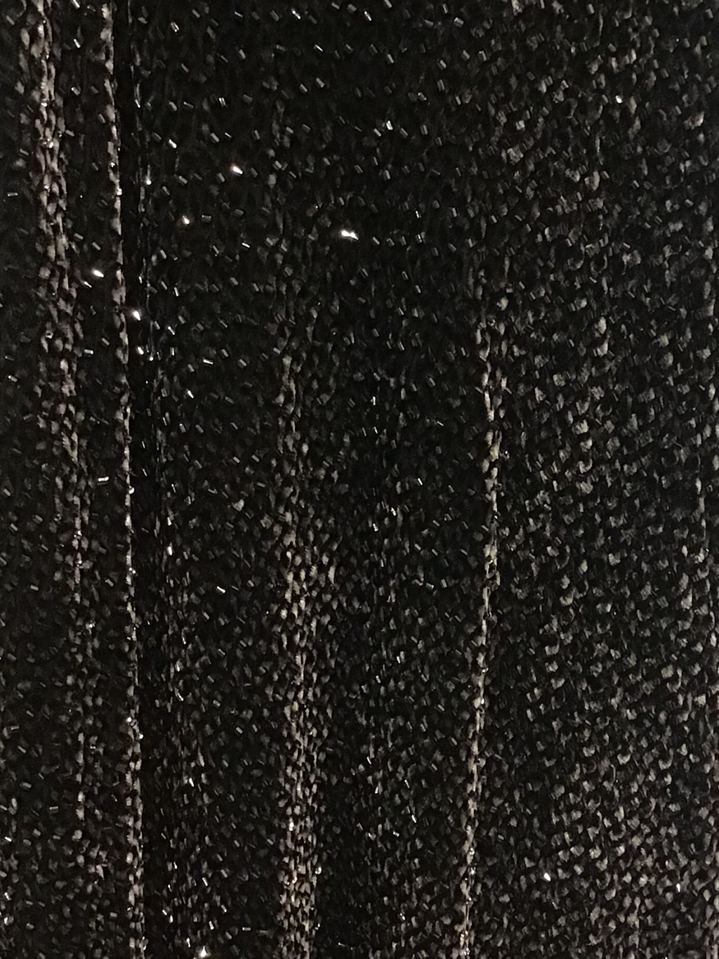 Gun Metal Silver Beaded Velvet Gown 1930's Women's Costume Rental