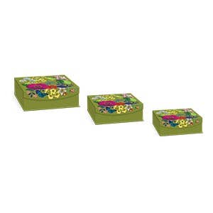 TRINKET BOXES VINTAGE FLORAL