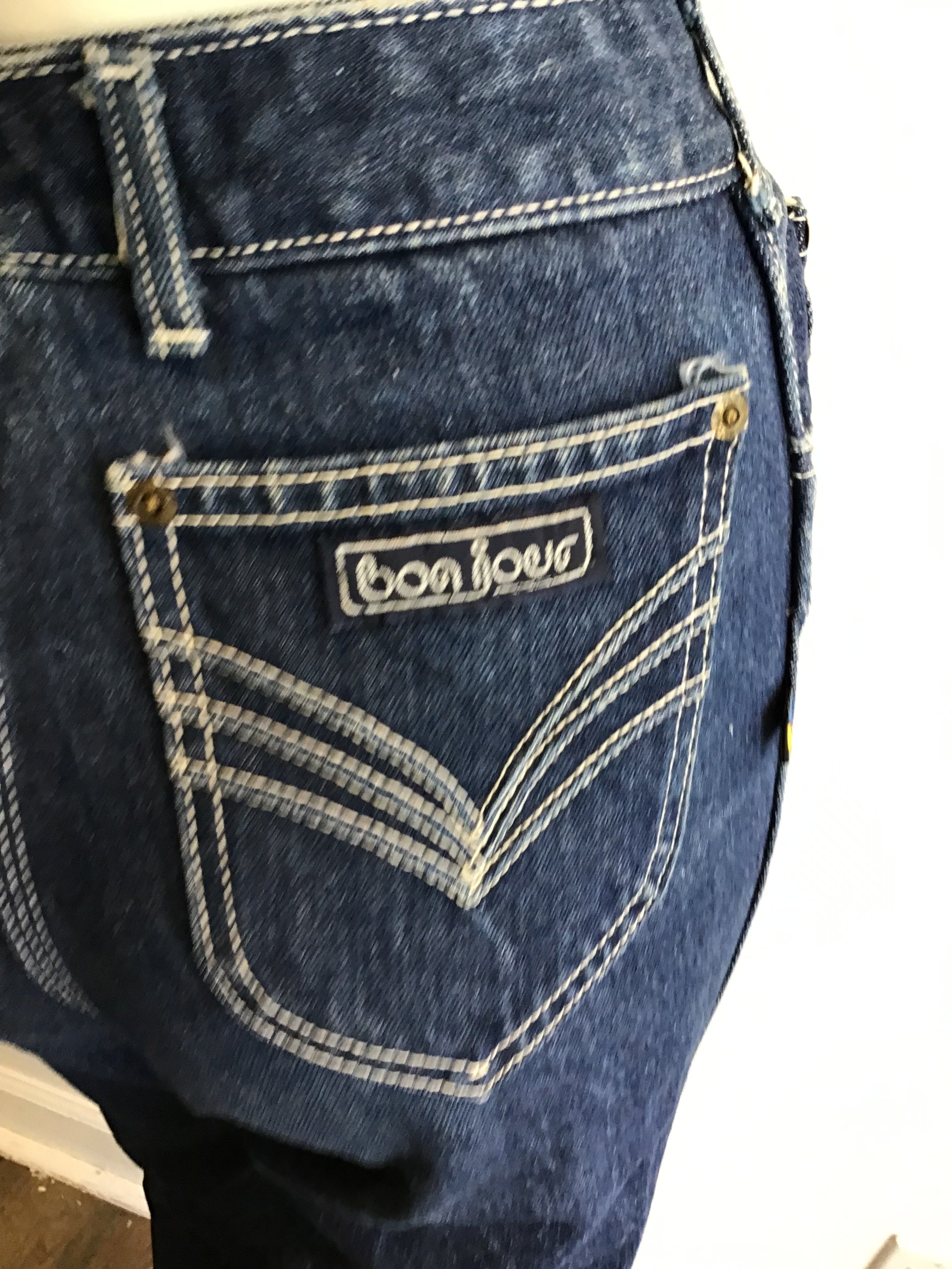 1980’s Cotton Denim Bonjour Jeans Size 4