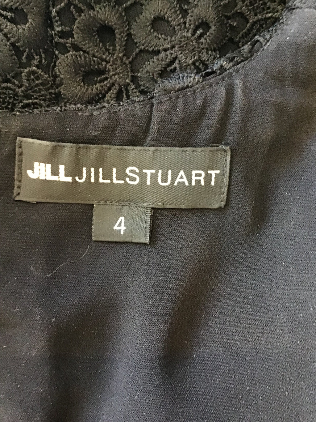 2000’s Black Polyester Lace Cocktail Dress Size 6