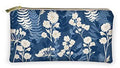 Reusable Zip Pouch -BLUE BOTANICALS
