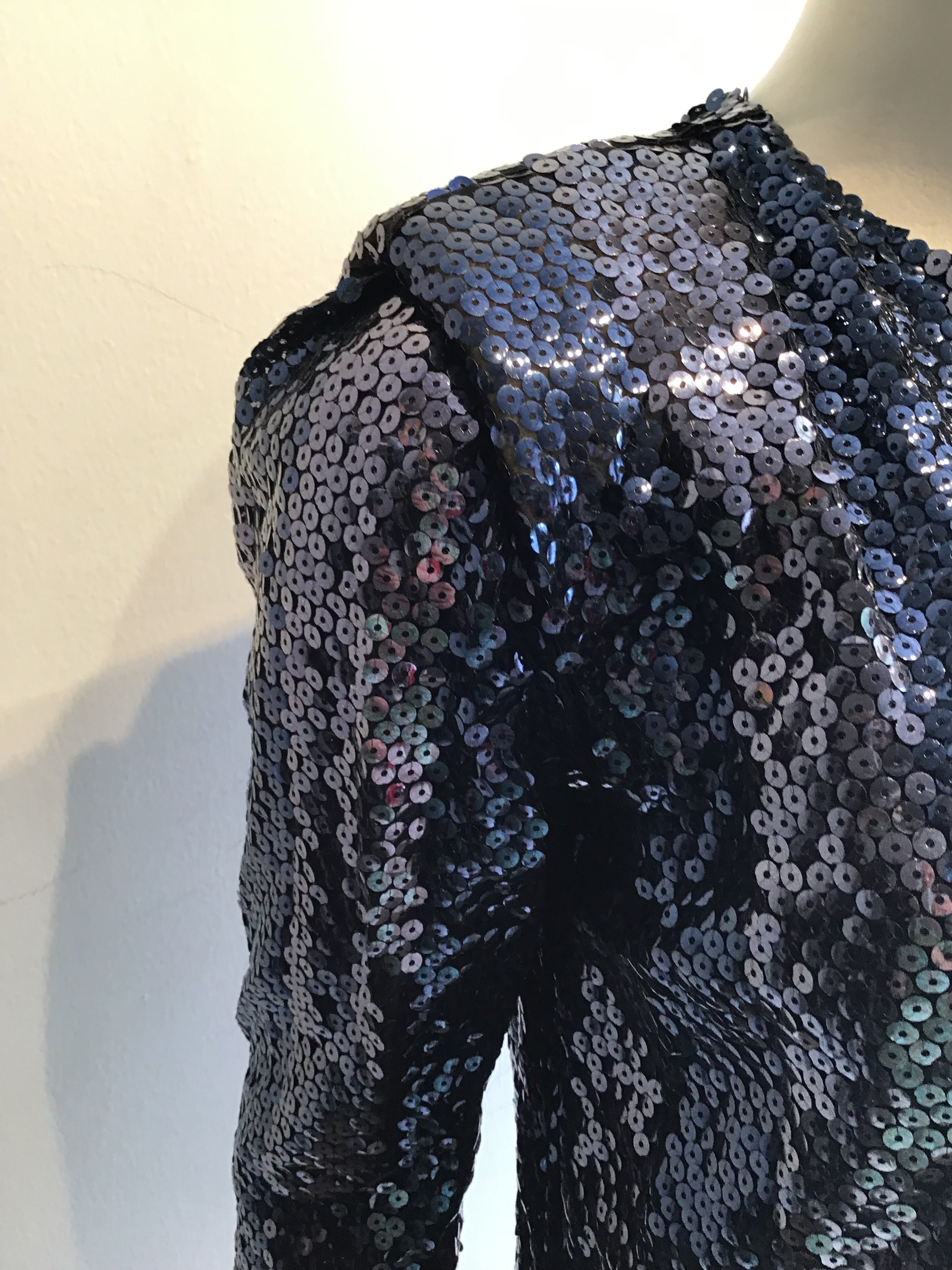 1980’s Muney New York Sequined Jacket Size 10