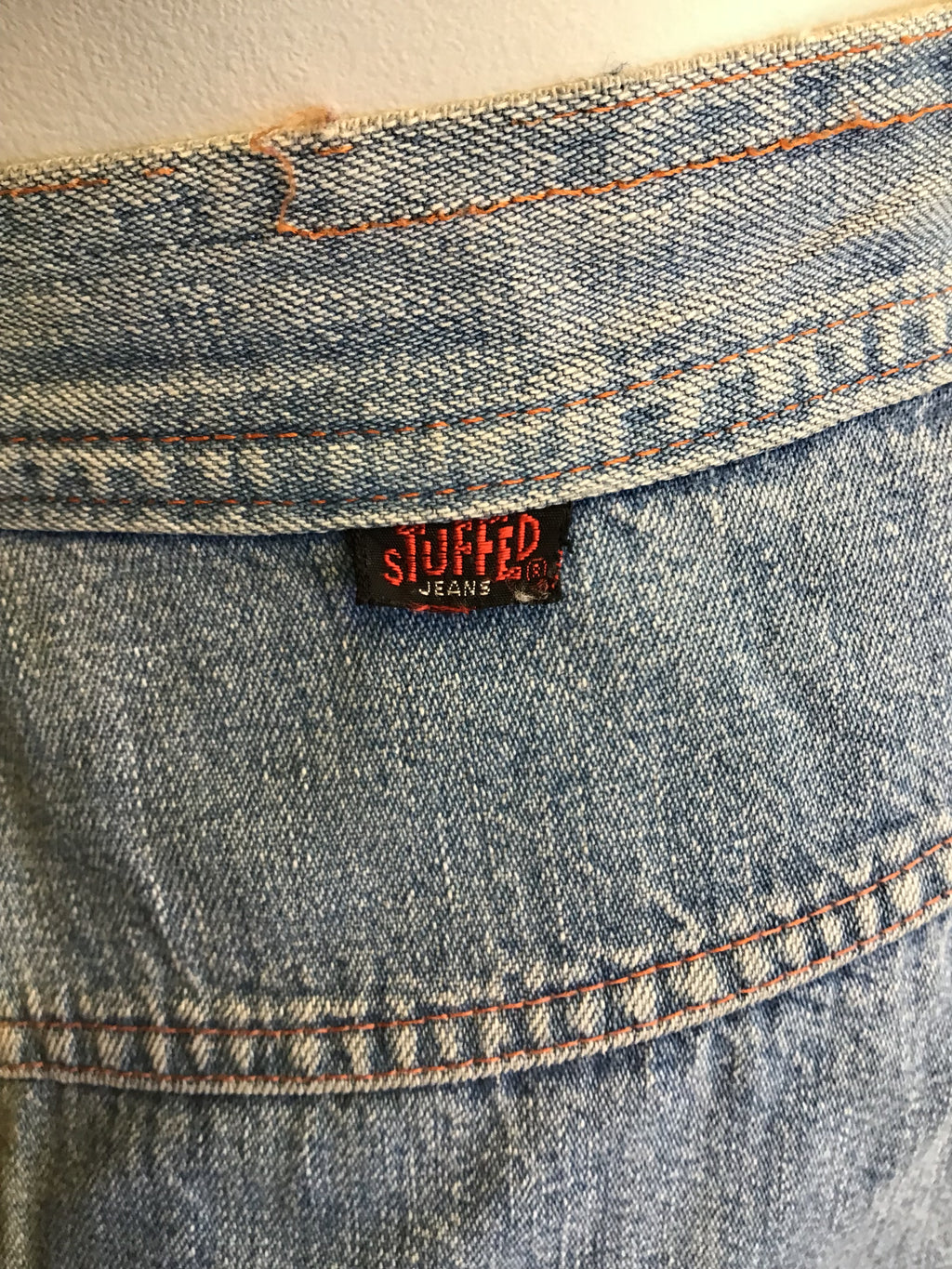 1970’s Cotton Denim Stuffed Jeans Size 4