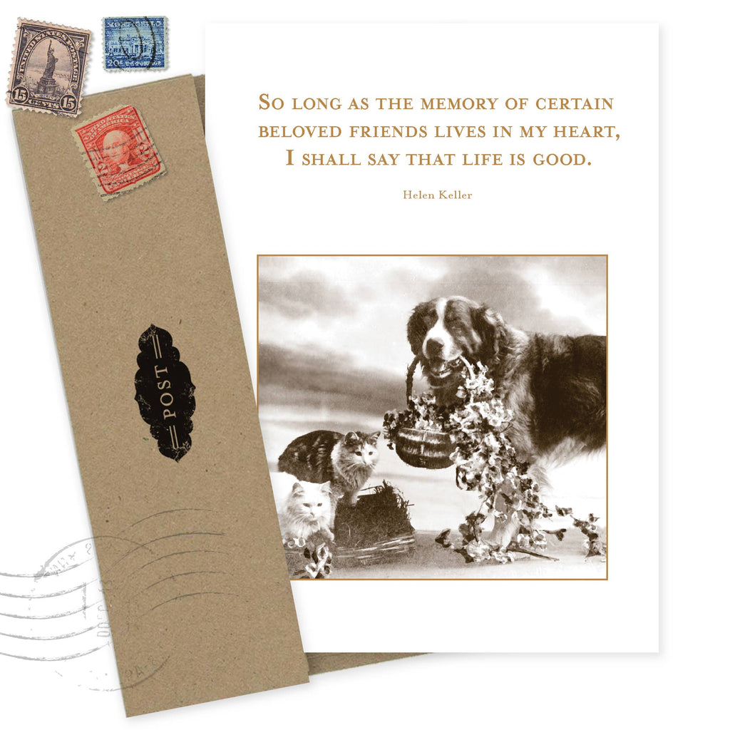 Life Is Good Pet Sympathy Card