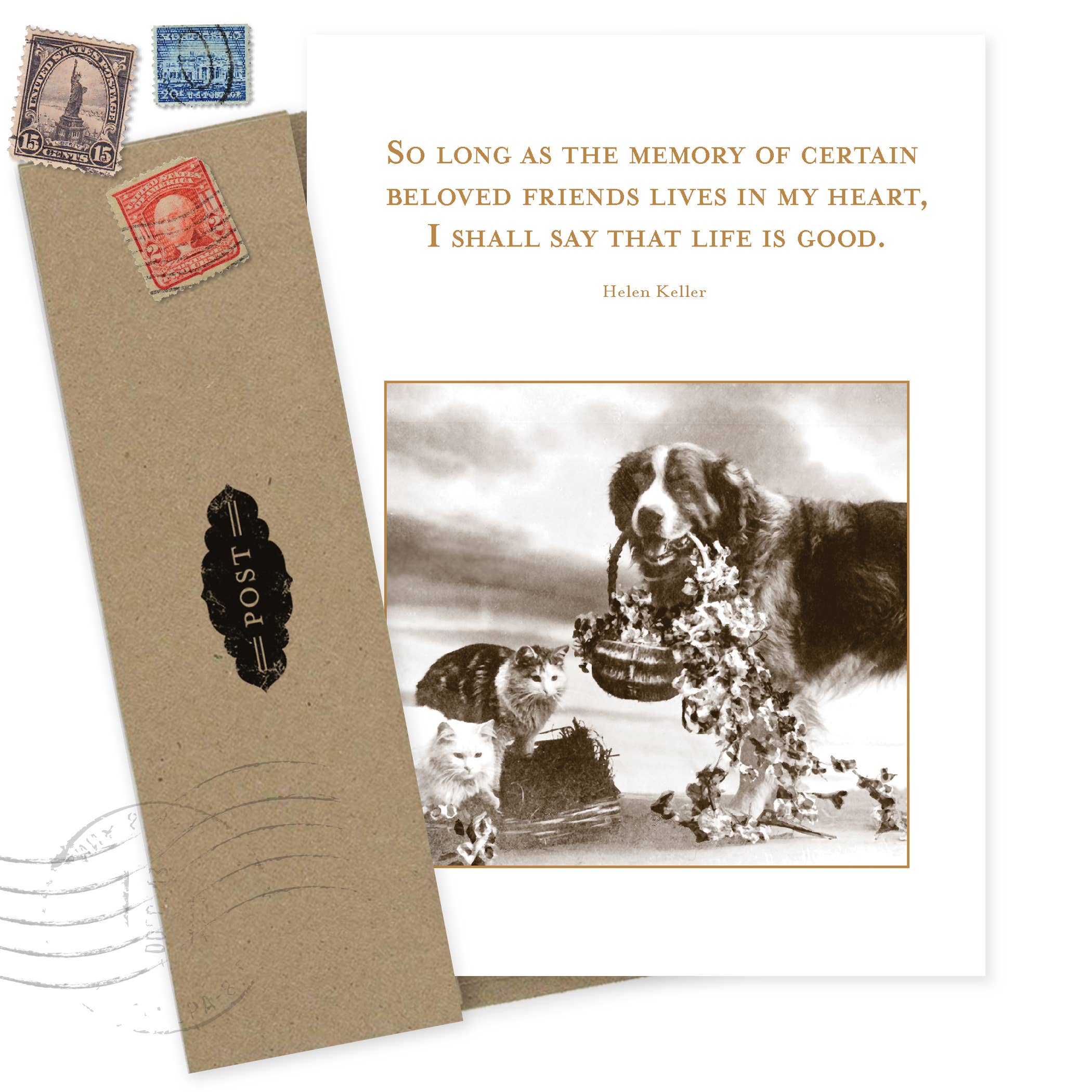 Life Is Good Pet Sympathy Card