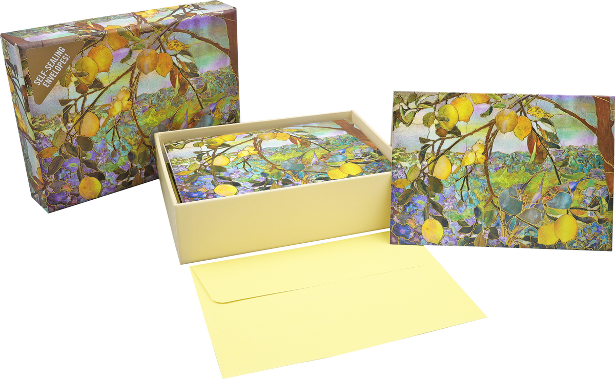 Tiffany Lemon Tree Note Cards
