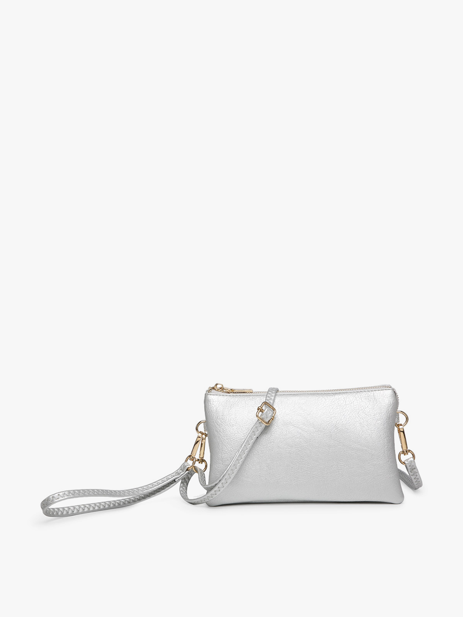 Riley Monogrammable 3 Compartment Crossbody/Wristlet | M013