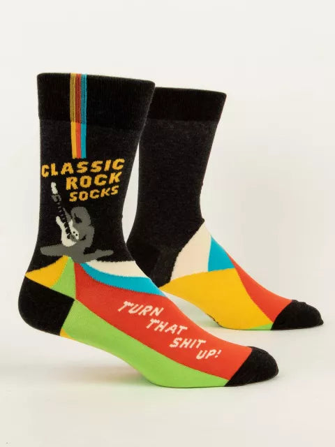 Classic Rock Mens Multicolor socks
