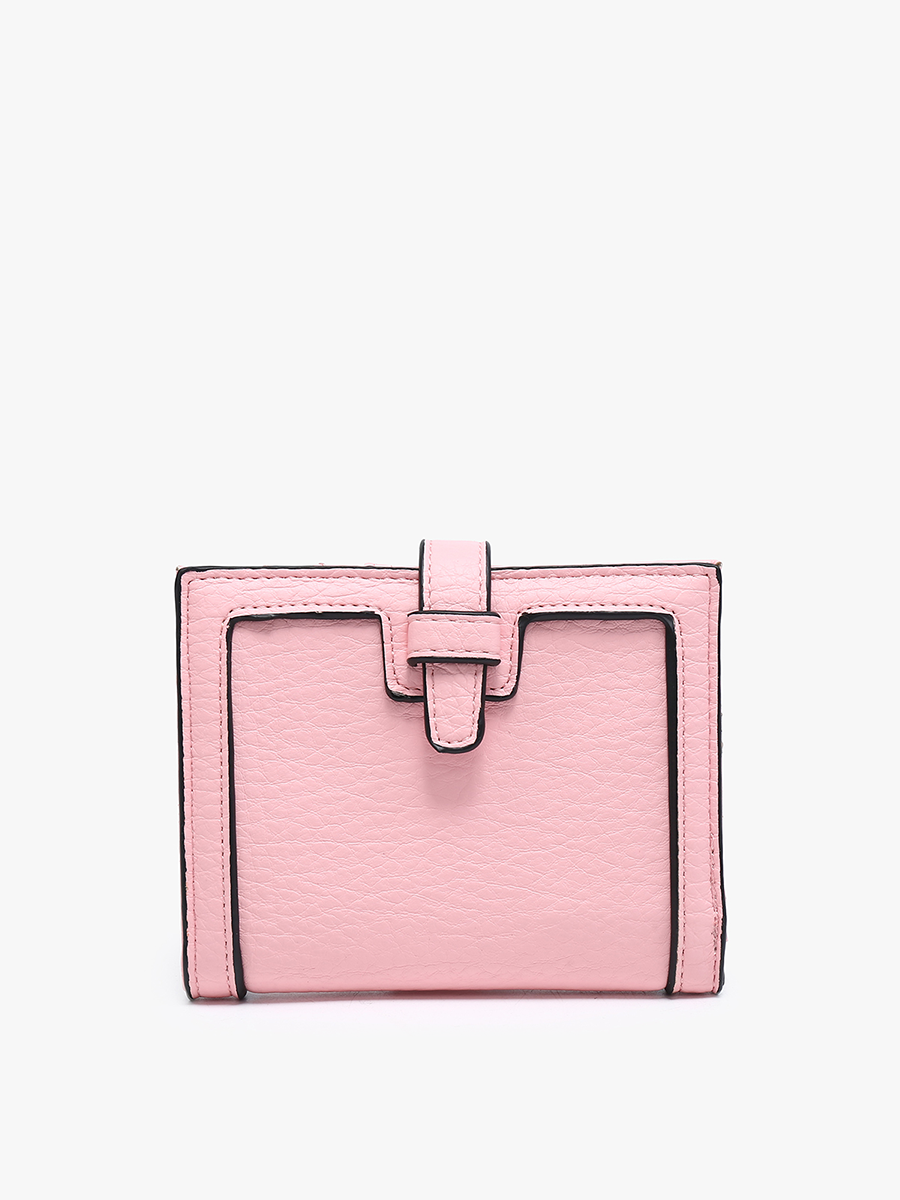 Bessie Canvas Wallet w/ Slip Closure | WL2066