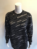 2000’s Balenciaga Wool Black and White Sweater Size XS