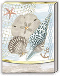 Punch Studio Pocket Notepad -Ocean Shells