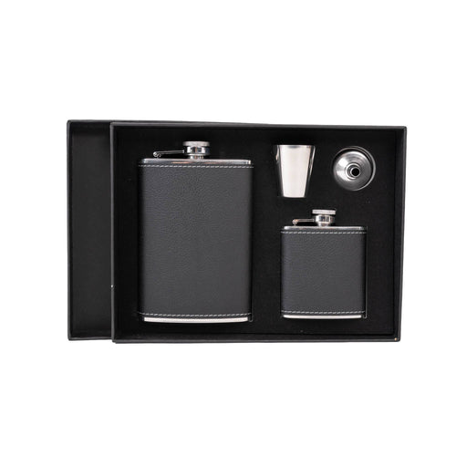 Two For The Road Flask Set | Travel Hip Flask Gift Set