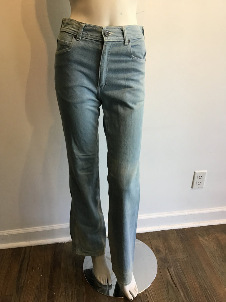 1970’s Blue Denim Hands Off Jeans Size 4