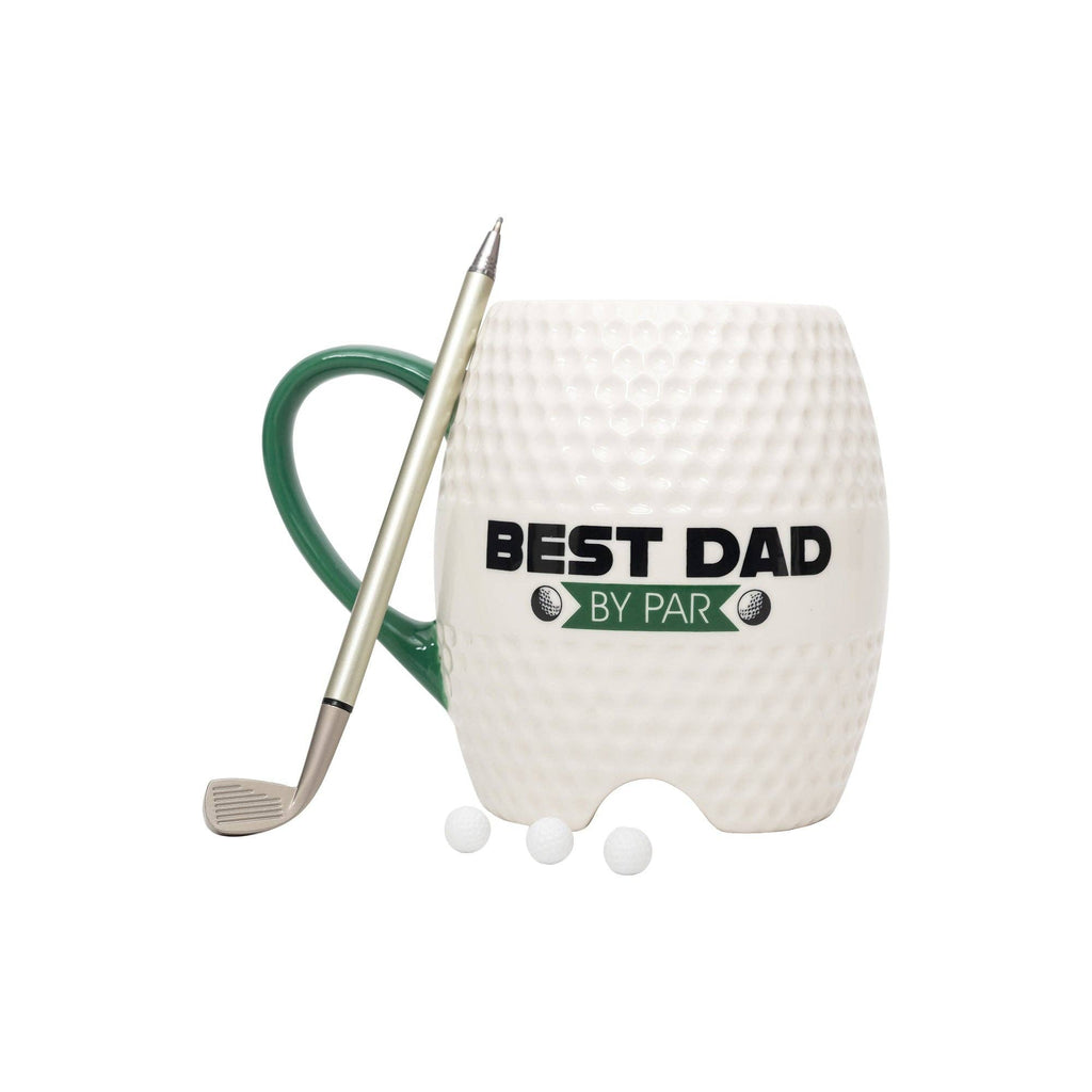 Golf Mug - Best Dad | Golf Mug & Pen Set