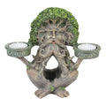 Greenman Backflow Incense  Burner / Votive Candleholder