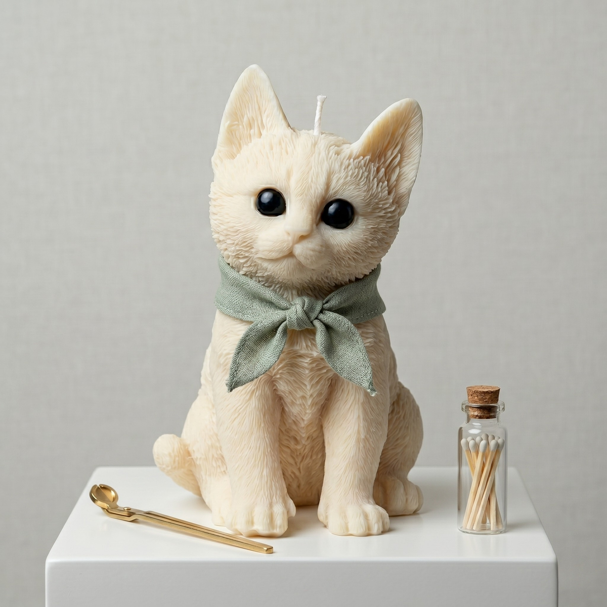 Chloe the Cat Candle