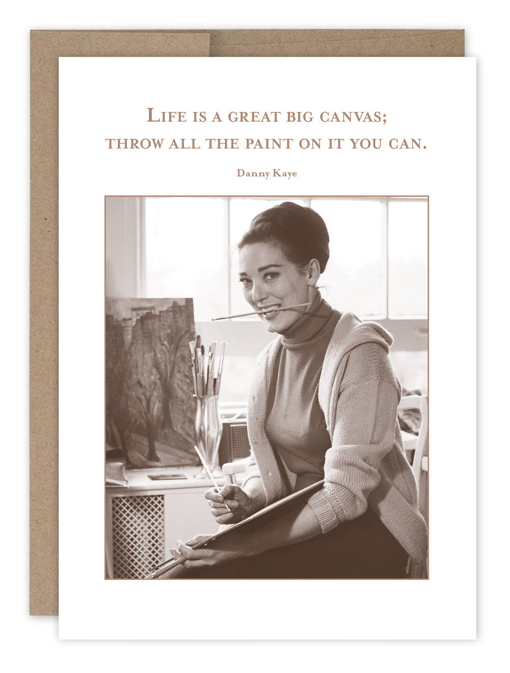 Big Canvas Birthday Card