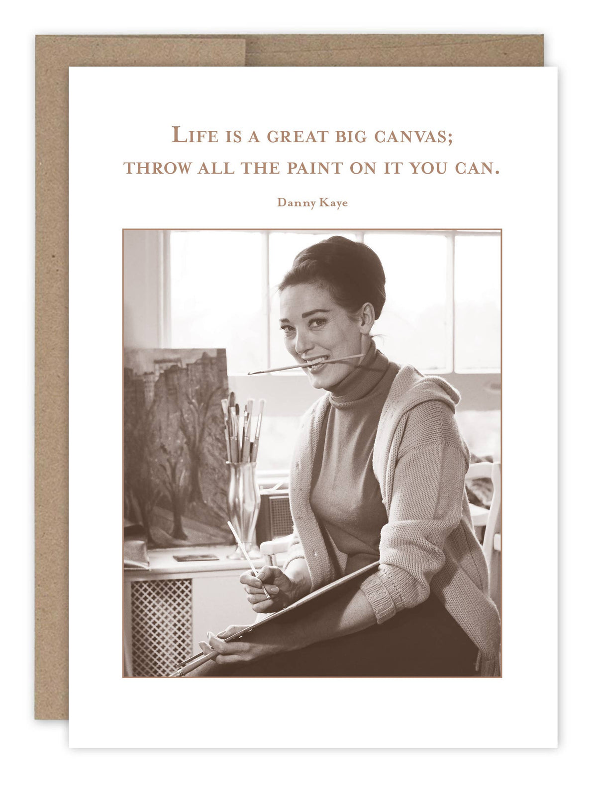 Big Canvas Birthday Card