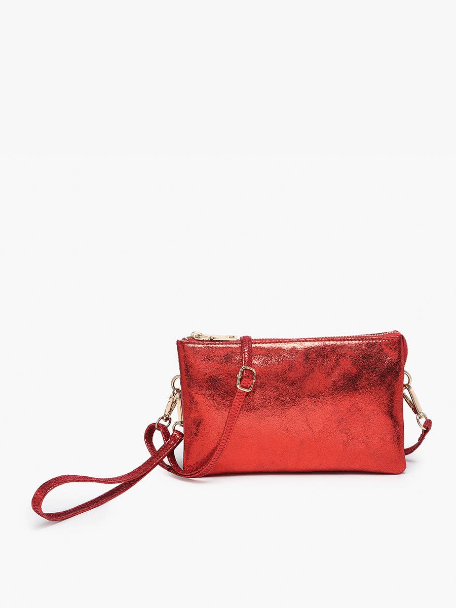 Riley Monogrammable 3 Compartment Crossbody/Wristlet | M013
