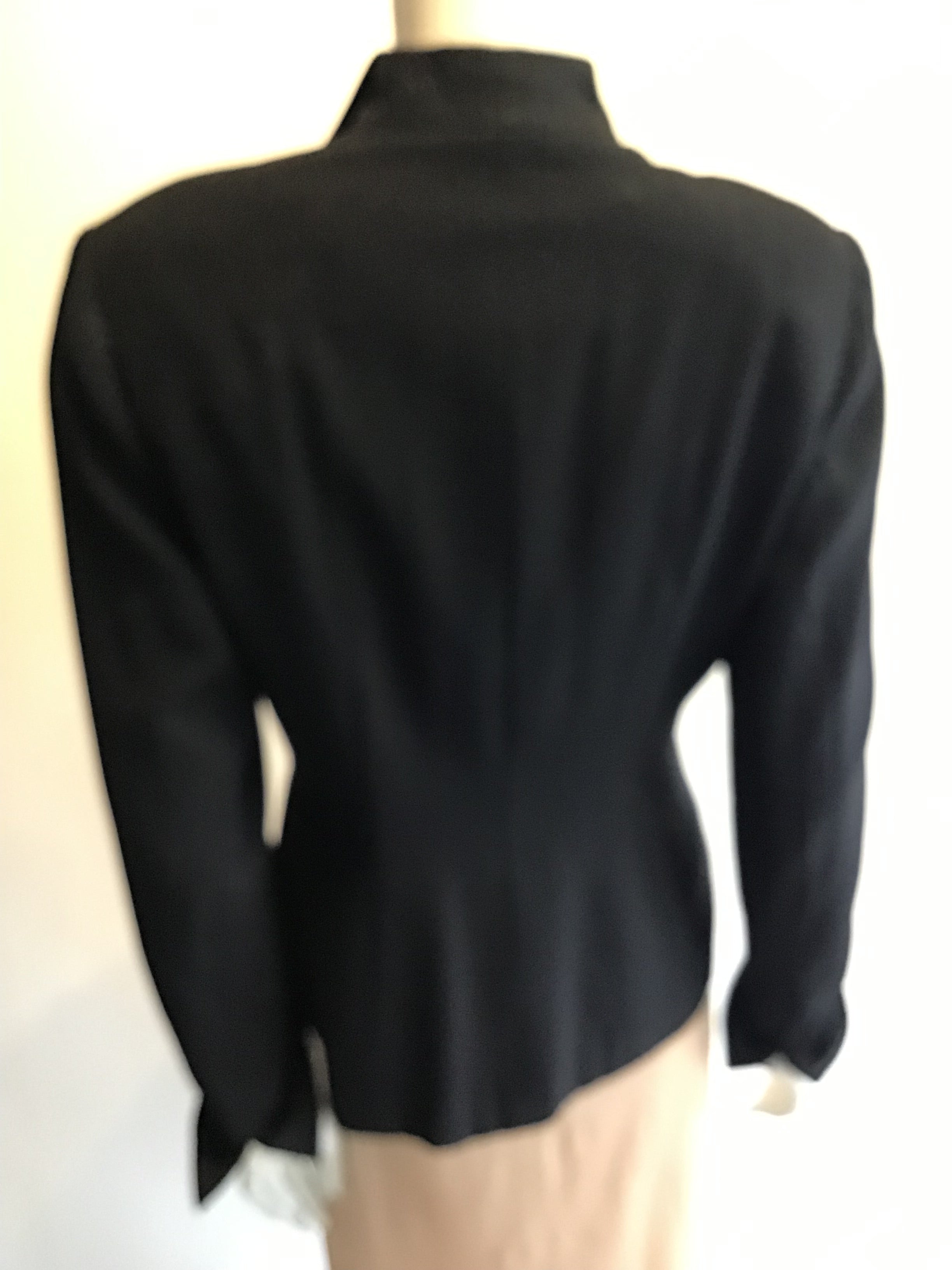 1950’s Lilli Ann Black Wool Jacket Size 6