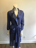 2000’s Blue Silk Gigi Robe Size 8