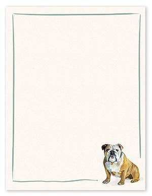 Molly & Rex Pocket Notepad-Bulldog