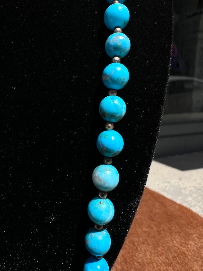 Turquoise Bead Necklace