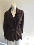 1970s Brown Suede Leather House Size 12