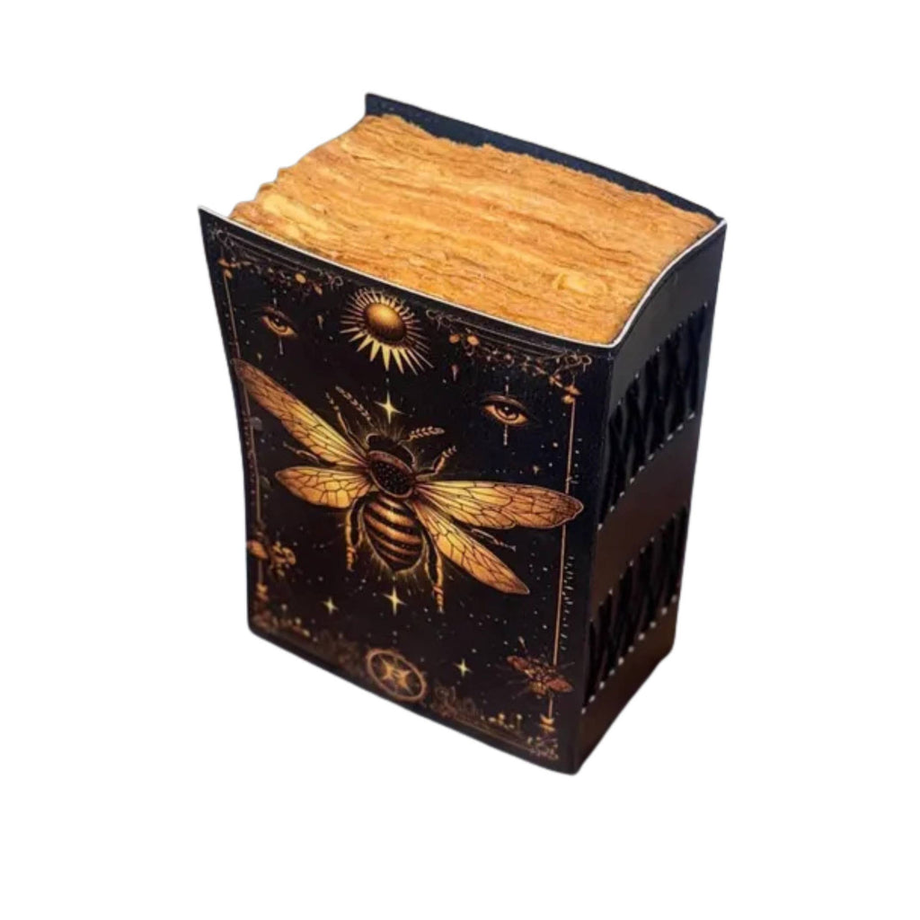 Honeybee Leather Journal Vintage Grimoire Celtic Notebook