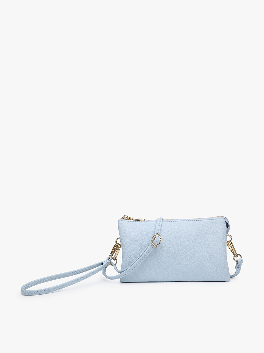 Riley Monogrammable 3 Compartment Crossbody/Wristlet | M013